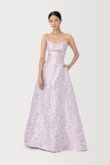 Jacinda Jacquard Gown