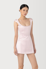 Bryn Satin Mini Dress