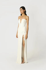 Flora Strapless Gown