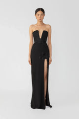 Flora Strapless Gown