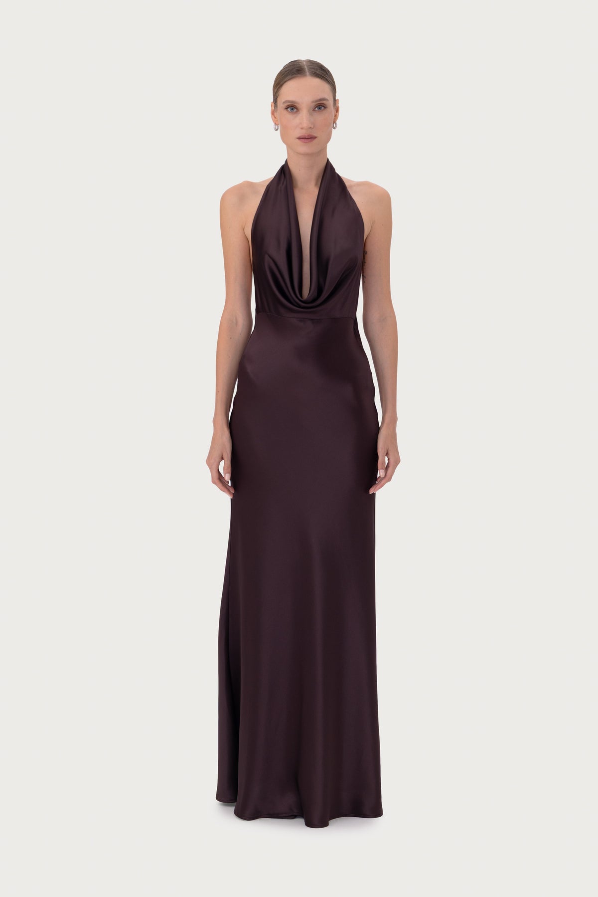Pearl Satin Gown