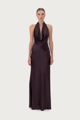 Pearl Satin Gown