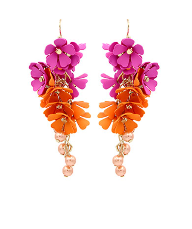 Flower Bunch Earring