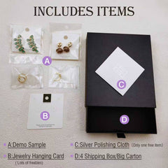 Chic Vintage-Inspired Gemstone Stud Earrings