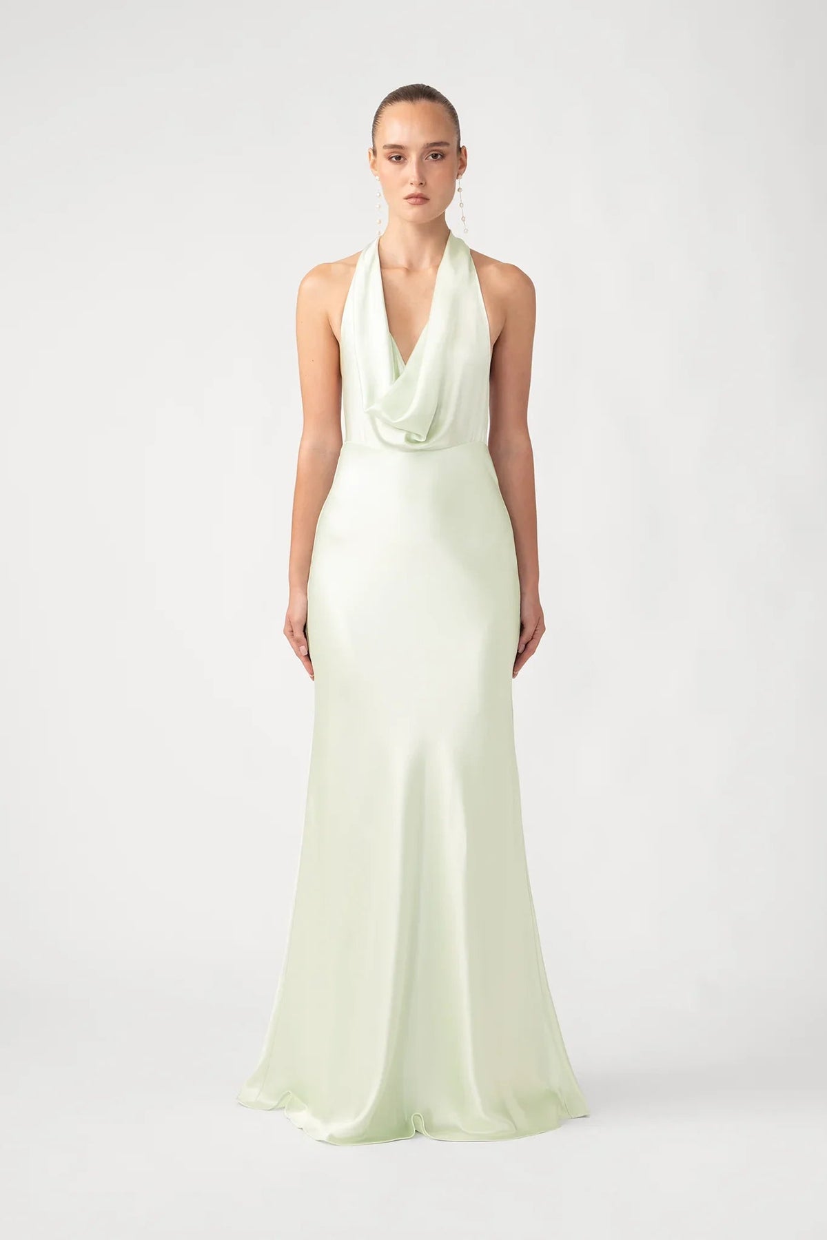 Pearl Satin Gown