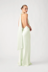 Pearl Satin Gown
